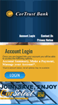 Mobile Screenshot of cortrustbankcc.com